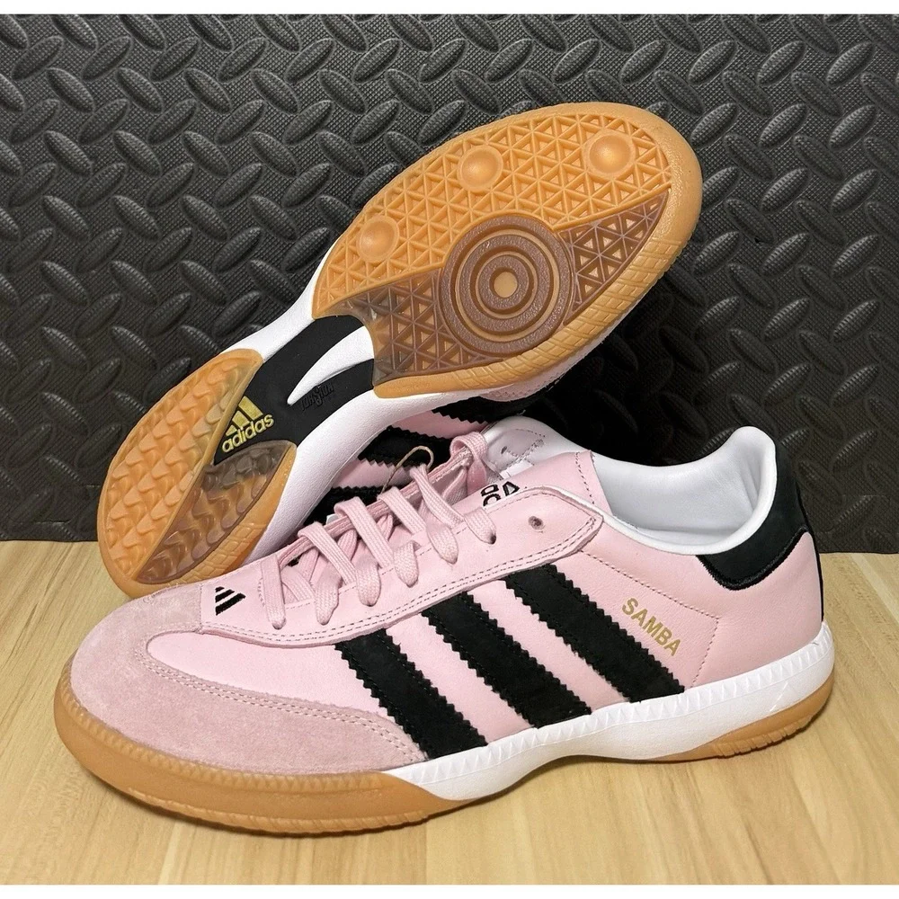 adidas Samba Millenium MN JI3182 Sneakers Clear Pink Black Mens Size 11.5